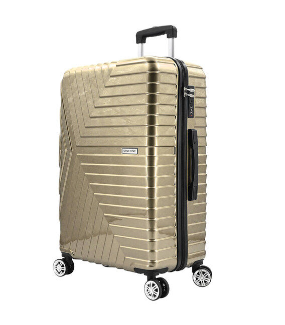 Валіза Semi Line 24" (M) Gold (T5763-2) фото, картинка, изображение