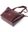 Оригінальна сумка жіноча KARYA 20835 шкіряна Бордовий картинка, зображення, фото
