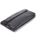 Чоловічий стильний клатч із натуральної шкіри CANPELLINI 21551 Чорний картинка, зображення, фото