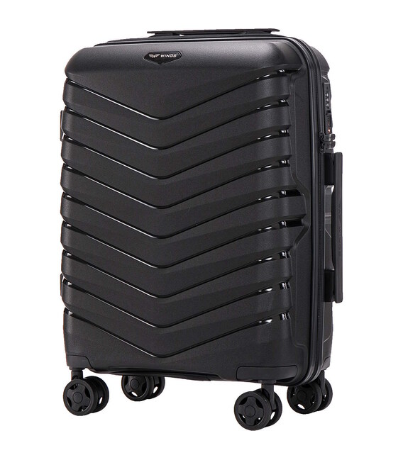 Чемодан Wings PHX01 маленький S черный фото, картинка, изображение