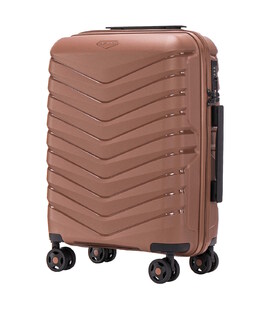 Чемодан Wings PHX01 маленький S коричневый фото, картинка, изображение