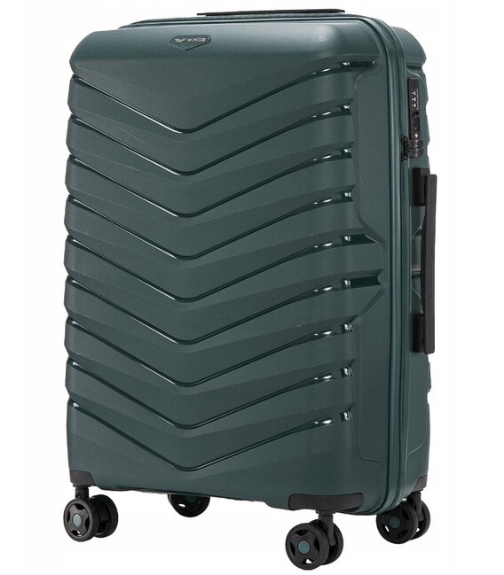Валіза Wings PHX01 середня M зелена картинка, зображення, фото
