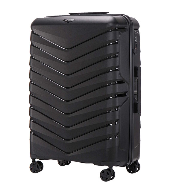 Чемодан Wings PHX01 большой L черный фото, картинка, изображение