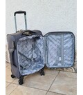 Чемодан Wings 6160 Mini серый 4 колесный фото, картинка, изображение