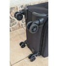 Чемодан Wings 6160 Mini черный 4 колесный фото, картинка, изображение