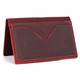 Кард-кейс Grande Pelle CardCase Cartolina 303161 бордо фото