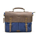 Чоловіча сумка-портфель шкіра та canvas TARWA RCK-3960-4lx фото, картинка, изображение