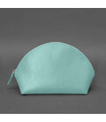 Жіноча шкіряна косметичка 8.0 Бірюзова картинка, зображення, фото
