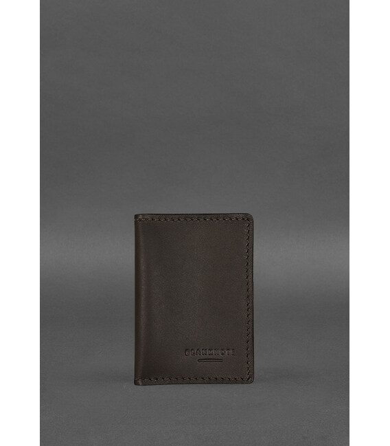 Шкіряна обкладинка для посвідчення водія, ID і пластикових карток 2.2 коричнева картинка, зображення, фото