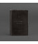 Шкіряна обкладинка для військового квитка (під військово-обліковий документ) 7.4 А5 темно-коричнева картинка, зображення, фото