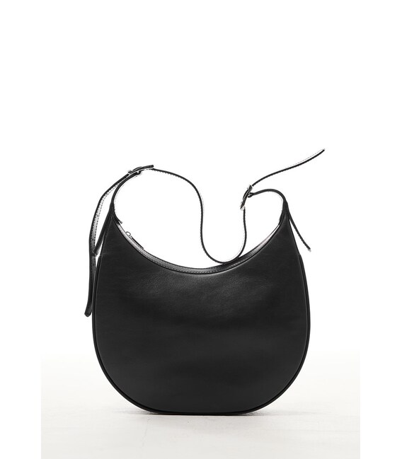 Жіноча шкіряна сумка Vivian чорна картинка, зображення, фото