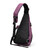 Сумка унісекс через плече смарт текстильна Vintage 20552 Малинова картинка, зображення, фото