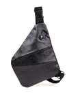 Сумка слінг кожзам Vintage 20565 Чорна картинка, зображення, фото
