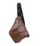 Чоловіча сумка слінг з екошкіри для документів та міста Vintage 20566 Темно Коричнева картинка, зображення, фото