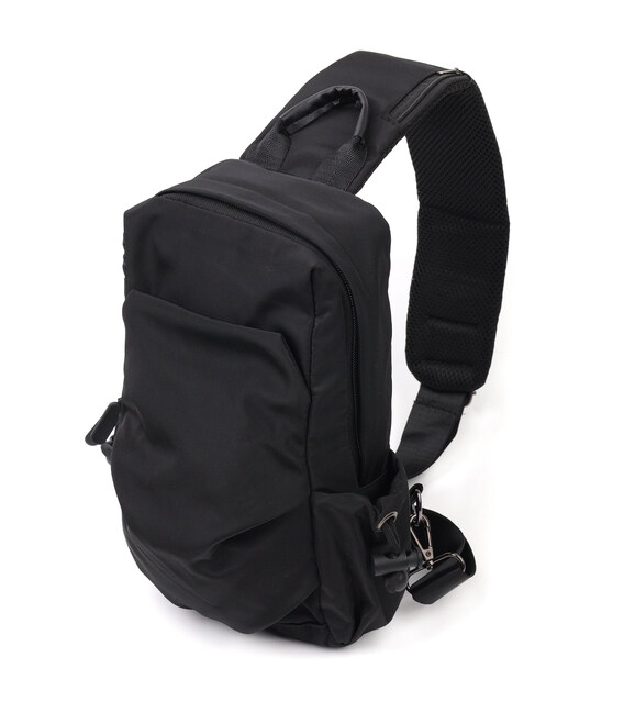 Універсальна чоловіча текстильна сумка Vintage 20576 Чорний картинка, зображення, фото