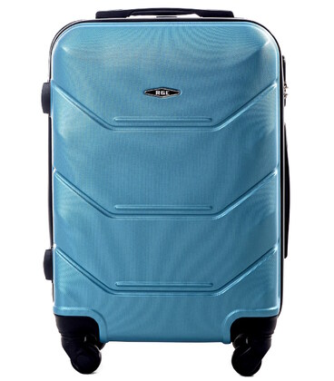Чемодан RGL 720 маленький S синий металик фото, картинка, изображение