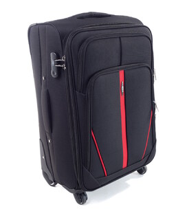 Валіза RGL S-020 маленька S чорна 4 колесна