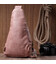 Жіноча сумка з акцентом на текстильну лямку з гладкої екошкіри Vintage 22772 Рожевий картинка, зображення, фото
