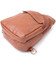 Практична жіноча сумка через плече з отвором для навушників з екошкіри Vintage 22789 Рудий картинка, зображення, фото