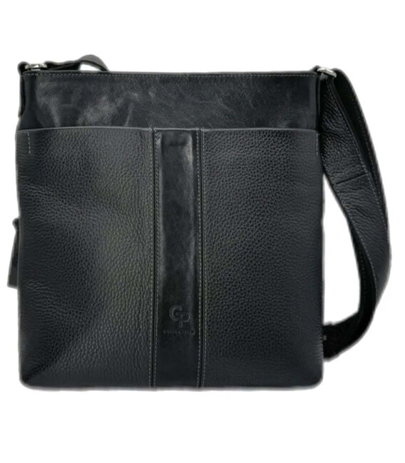 Чоловічі сумки планшет з фактурної шкіри Grande Pelle 749710 картинка, зображення, фото