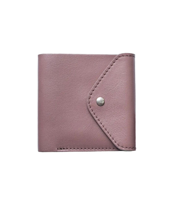 Чоловічий шкіряний портмоне рожевий Grande Pelle 546665 картинка, зображення, фото