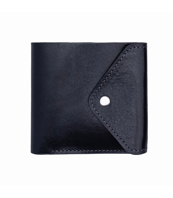 Чоловічий шкіряний портмоне чорний Grande Pelle 546610 фото, картинка, изображение