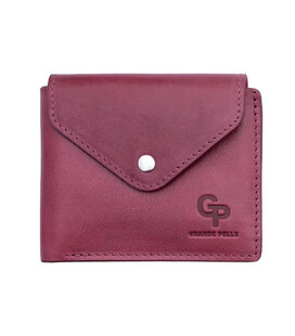 Шкіряне портмоне рожеве Grande Pelle 545661 картинка, зображення, фото