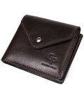 Чоловічий шкіряний портмоне коричневий Grande Pelle 545620 картинка, зображення, фото