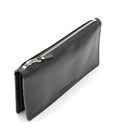 Гаманець клатч чоловічий шкіряний Grande Pelle чорний на блискавці 520610 картинка, зображення, фото