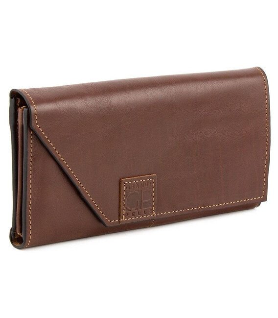 Портмоне Festa коньяк Grande Pelle 513623 картинка, зображення, фото