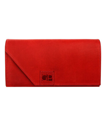 Портмоне Festa червоне Grande Pelle 513160 картинка, зображення, фото