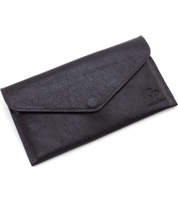 Шкіряний гаманець Grande Pelle 510410 чорний фото, картинка, изображение