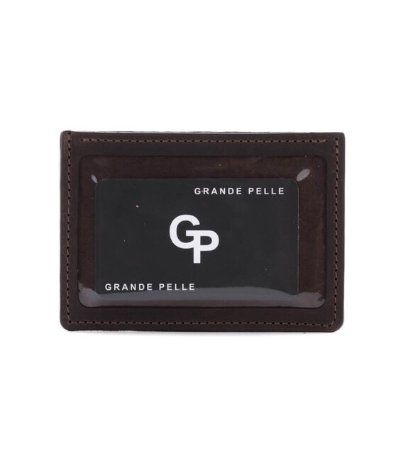 Обкладинка на пенсійне посвідчення GP 217120 коричнева крейзі хорс картинка, зображення, фото