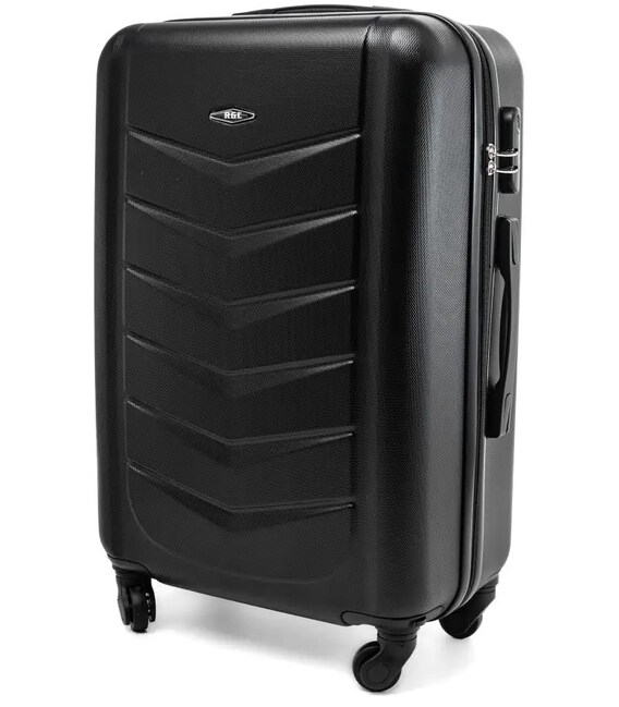 Чемодан RGL 520 большой L черный фото, картинка, изображение