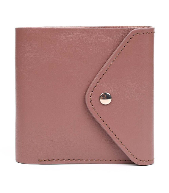 Шкіряне пудрове портмоне Grande Pelle 545665 картинка, зображення, фото