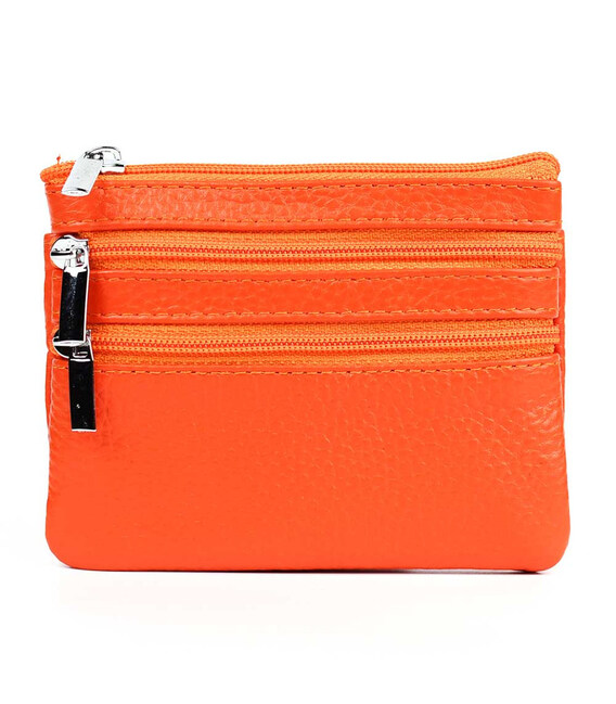 Ключниця Virginia Conti шкіряна помаранчева vc001A-orange фото, картинка, изображение