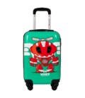 Чемодан Wings Kids мини XS Green Robot фото, картинка, изображение
