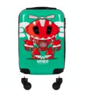 Чемодан Wings Kids Extra Mini Green Robot фото, картинка, изображение