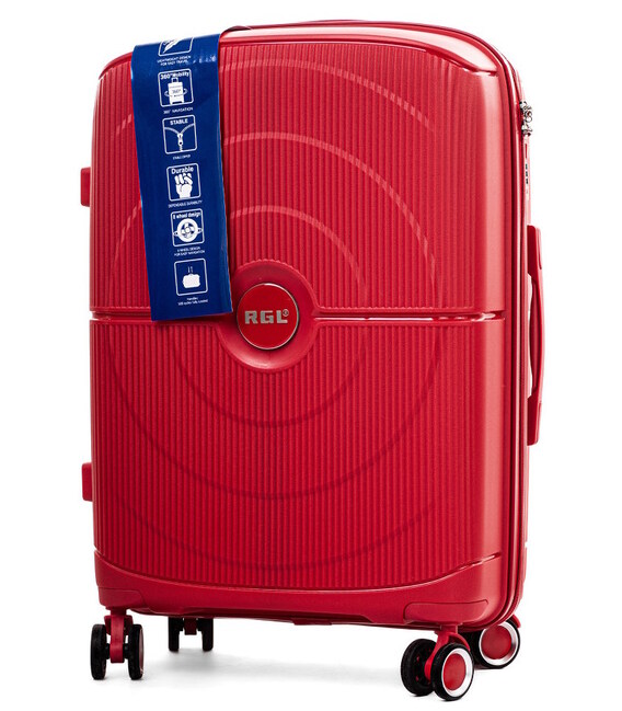 Чемодан RGL PP4 маленький S красный фото, картинка, изображение