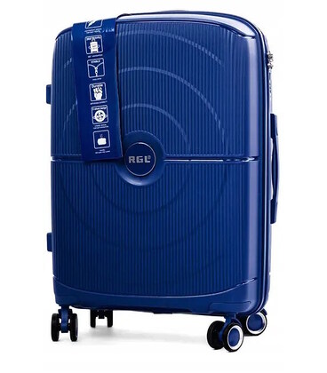 Чемодан RGL PP4 маленький S синий фото, картинка, изображение