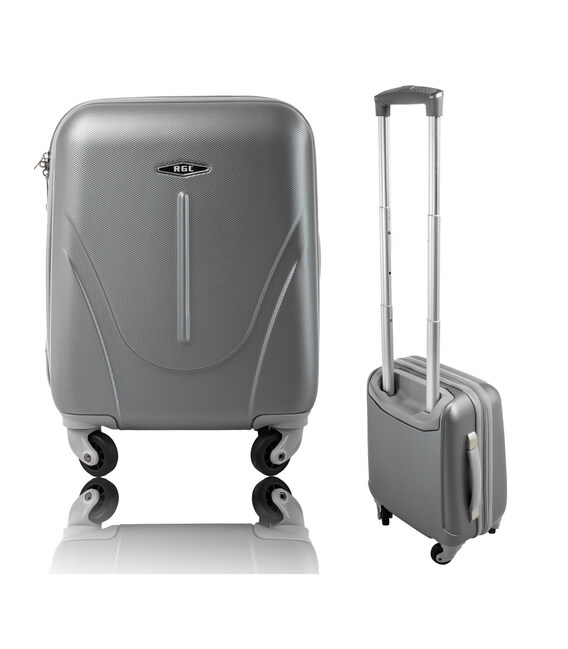 Валіза RGL 883 XS 40x30x20 срібна - картинка, зображення, фото