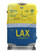 Чехол для чемоданов Airtex Maxi Los Angeles LAX фото, картинка, изображение