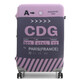 Чехол для чемоданов Airtex большой L Paris CDG фото
