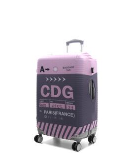 Чехол для чемоданов Airtex средний M Paris CDG фото, картинка, изображение