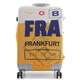Чохол для валізи Airtex середня M Frankfurt FRA картинка, зображення, фото