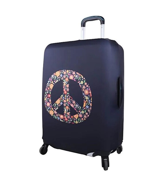 Чохол для валізи Snowball середня M Peace картинка, зображення, фото