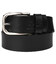 Шкіряний ремінь чорний 40мм Grande Pelle 410011200 картинка, зображення, фото