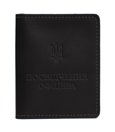 Посвідчення офіцера Grande Pelle 259110 чорна картинка, зображення, фото