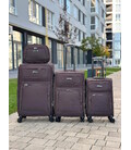 Чемодан Wings 6018 Mini коричневый 4 колесный фото, картинка, изображение