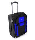 Чемодан RGL 1003 Mini 2 колесный черно-синий фото, картинка, изображение